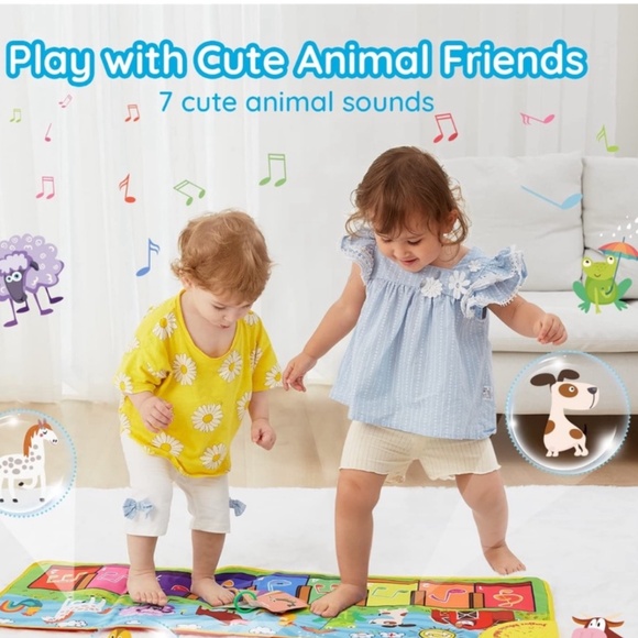 🎉 Brand New Joyjoz Musical Baby Farm Animal Mat – Batteries Included  🐄🎶 - Picture 5 of 6
